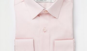 Chemise Ajustée En Satin – Beige