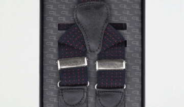 Bretelle Elastique Réglable – Bleu Marine