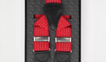 Bretelle Elastique Réglable – Rouge