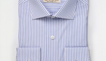 Chemise Ajustée À Rayures En Coton – Parme