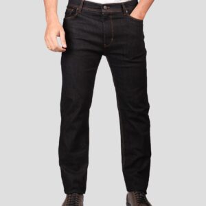 Pantalon Jean Ajusté 5 poches – Noir