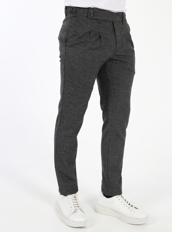 Pantalon Classique Sport Slim – Noir