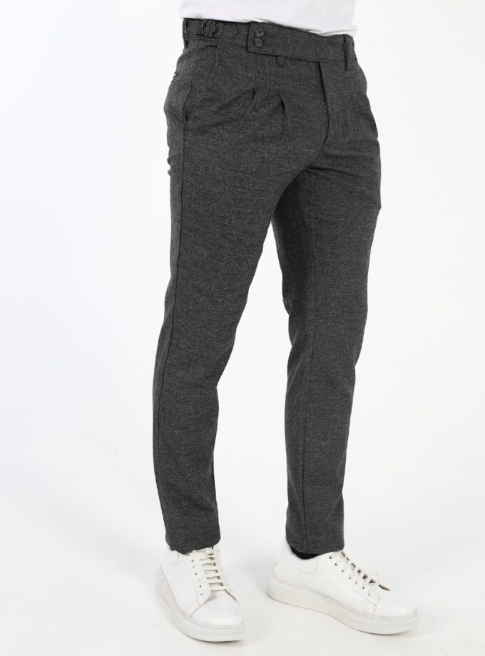 Pantalon Classique Sport Slim – Noir