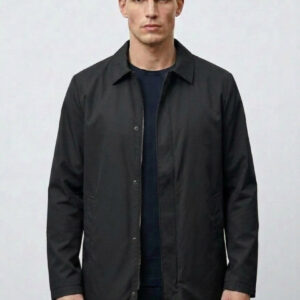 Veste imperméable légère style urbain - Noir