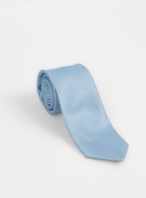 Cravate À Motif Fantaisie – Bleu Ciel