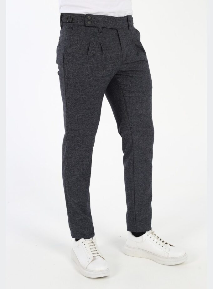 Pantalon Classique Sport Slim – Bleu Marine