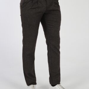 Pantalon Classique Sport Slim – Marron
