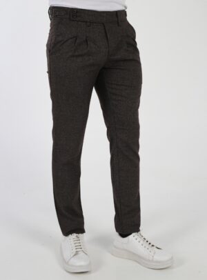 Pantalon Classique Sport Slim – Marron