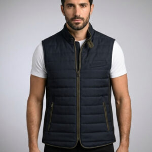 Gilet Matelassé léger- Bleu Marine