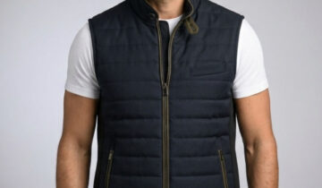 Gilet Matelassé léger- Bleu Marine