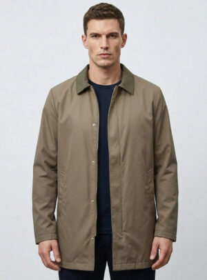 Veste imperméable légère style urbain - Khaki