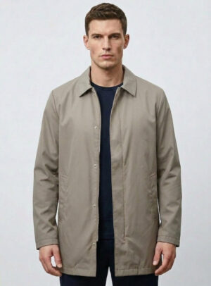 Veste imperméable légère style urbain - Beige