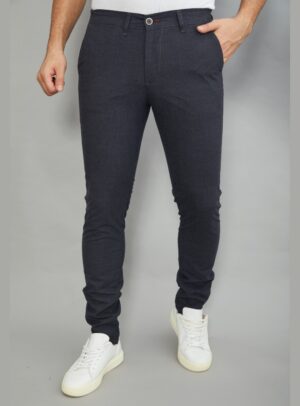 Pantalon Classique Sport Slim – Bleu Marine