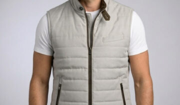 Gilet Matelassé léger – Gris