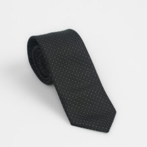 Cravate À Motif Fantaisie – Noir